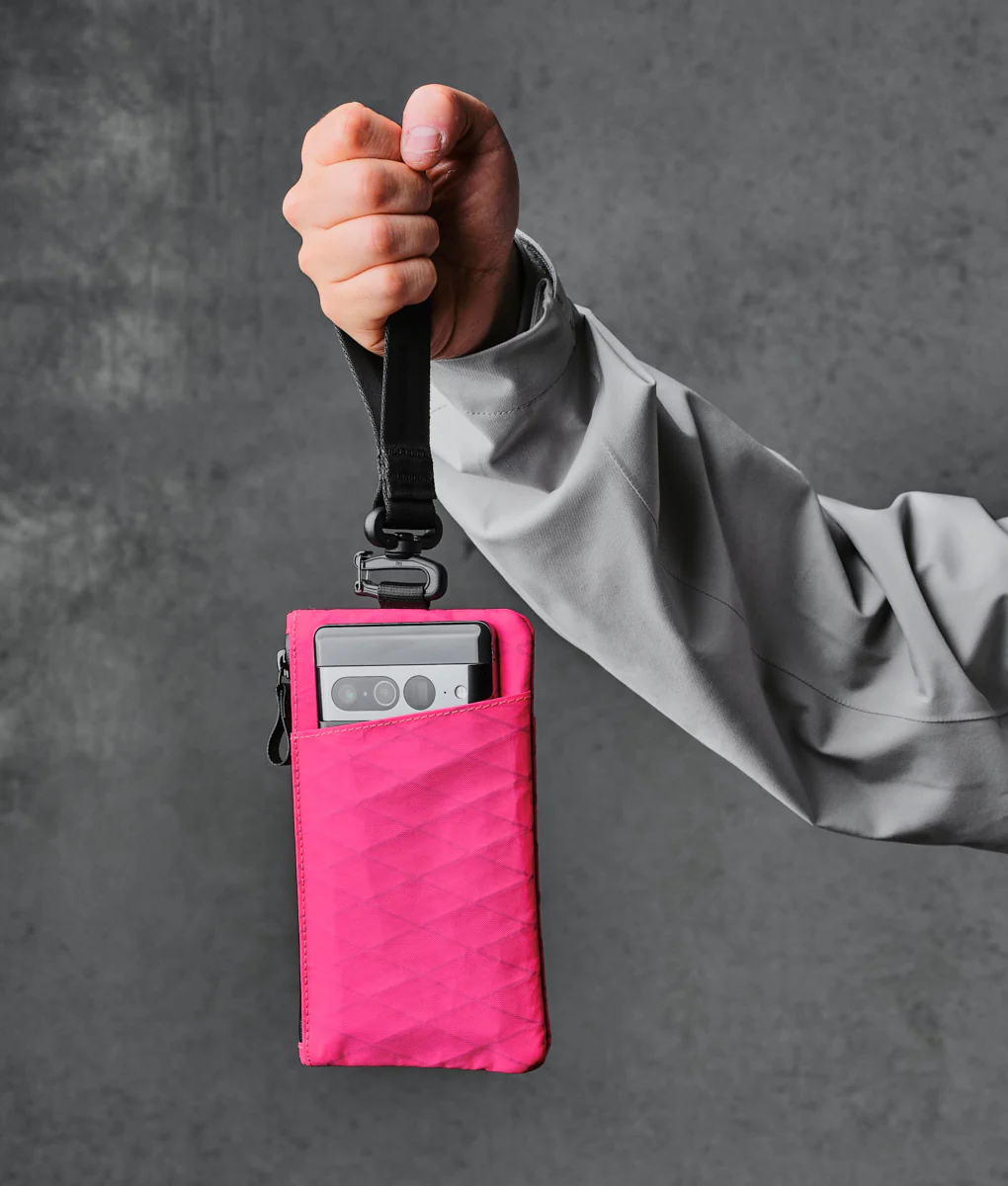 Zip Clutch - Hot Pink RVX20 - Image 10