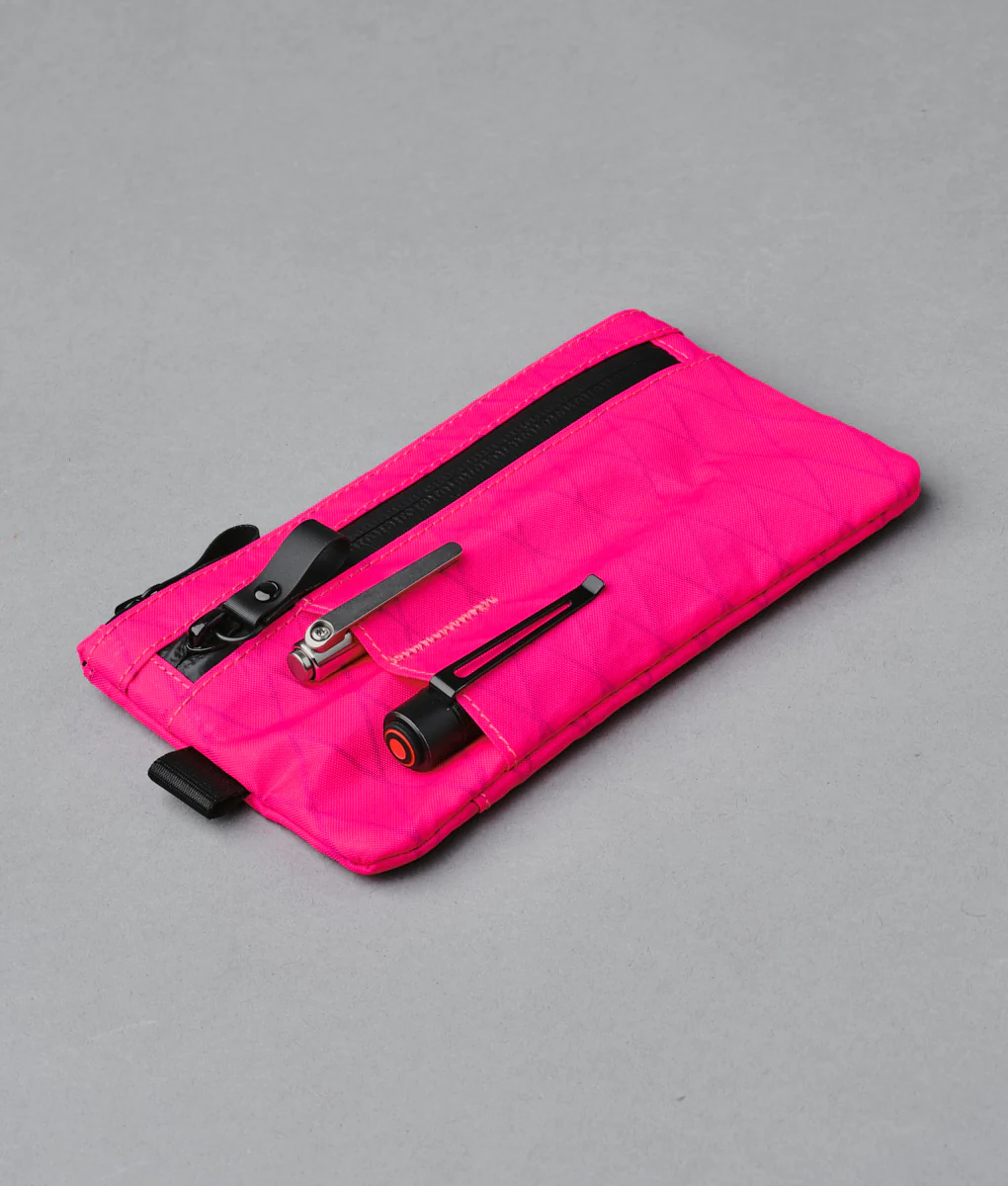 Zip Clutch - Hot Pink RVX20 - Image 3